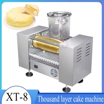 Коммерческая автоматическая машина для приготовления яичных тортов в тысячу слоев, машина для приготовления блинчиков в тысячу слоев
