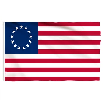 Candeway 90x150 СМ Флаг Бетси Росс Америка Флаг Соединенных Штатов АМЕРИКИ для украшения