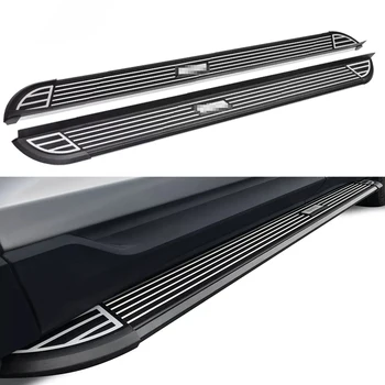 2 шт. Подходит для Acura RDX 2012-2018 Алюминиевая фиксированная подножка, боковая подножка, педаль, боковая трубка, платформа Nerf Bar