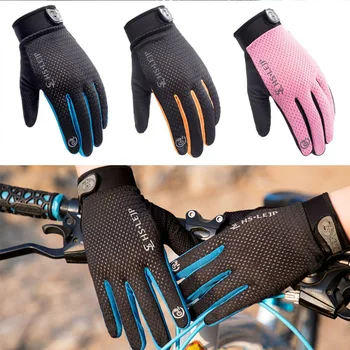 Защитное снаряжение для занятий спортом на открытом воздухе Перчатки для верховой езды с сенсорным экраном Мотоциклетные перчатки Велосипедная рукавица на весь палец