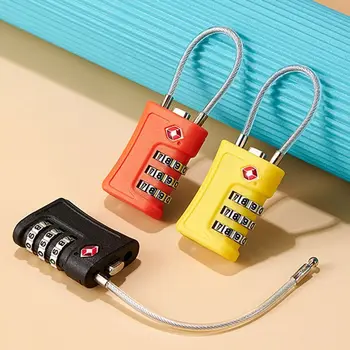 Новая таможня TSA Красочный кодовый замок для багажа, сменный пароль, замок с контрастным цветовым дизайном, навесной замок для шкафчика в шкафу