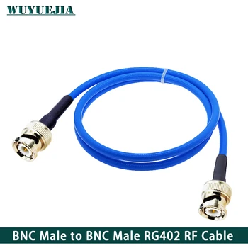 Q9 BNC Тип Adapte Полугибкий RG402 RF Коаксиальный кабель BNC Штекер к Штекерному разъему BNC 50 ом Высокочастотный Тестовый кабель