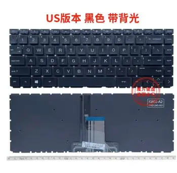 Клавиатура с подсветкой черного цвета для HP 14-DG 14-DF 14m-dh 14s-DR 14-DK 14-dq 14s-dq 14-fq TPN-Q207 TPN-Q221 TPN-W139