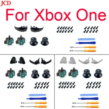 JCD 1 комплект запасных частей LB RB LT RT, кнопки-триггера бампера для Microsoft для контроллера Xbox One для контроллера XboxOne