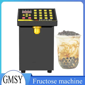 Машина для дозирования фруктозы с 16 Сетками Коммерческий Магазин чая с молоком Кофейня Микрокомпьютерная Машина для количественного определения фруктозы 220V