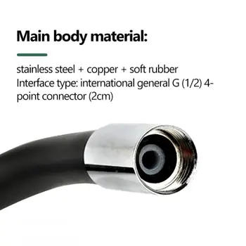 Резиновый двухколесный Адаптер клапана для грузовика Гибкая трубка удлинитель клапана для шин Аксессуары для автомобильных Велосипедов и мотоциклов