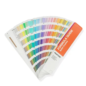 Новая версия 2022 года Pantone Formula Coated Color Guide Card GP1601B для профессиональной печати и нанесения 2390 цветов