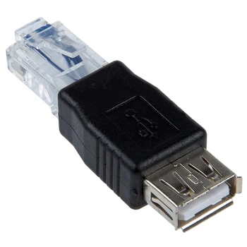 Переходник USB A-Male Ethernet RJ45 Новый