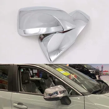 Для Toyota Sienna 2022 Отделка крышки зеркала заднего вида автомобиля ABS Наружные Молдинги для автомобилей 2шт