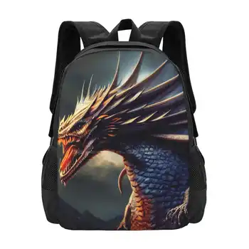 Мифический дракон, вдохновленный тронами. Dragon Rider # 3 Горячая распродажа, модные сумки-рюкзаки Quest Mission Flying Dragon Mythical