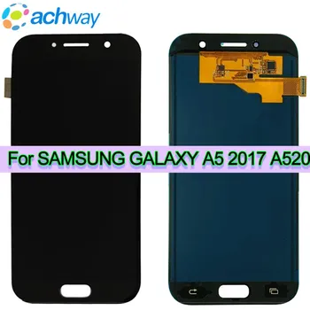 Протестированный Новый Экран для Samsung Galaxy A520 LCD A520F SM-A520F A5 2017 Замена сенсорного экрана дисплея 5,2 