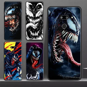 Чехол Для телефона Marvel Avengers Hero Venom LG K92 K42 K22 K71 K61 K51S K41S K30 K20 2019 Q60 V60 V50 S V40 V30 G8S G8 Черный