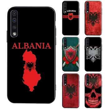 Чехол для телефона с флагом Албании Samsung A12 A32 A52 A72 A50 A70 A51 A71 A11 A31 A02 A10 A20 A30 S A20e A21S