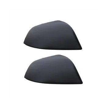 Для защитного чехла зеркала заднего вида Model3/Y, Аксессуар из углеродной пайки, Декоративный Черный