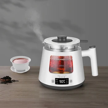 Электрический чайник 220 В, Стеклянный чайник для кипячения, Сохраняющий здоровье Чайник, Спрей-чайник с фильтром, теплый чайник 800 мл