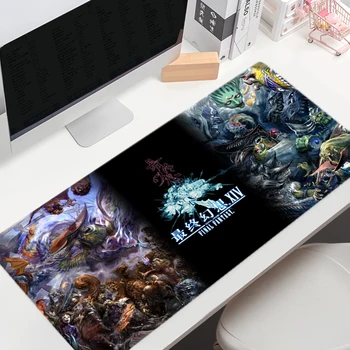 Большой коврик для мыши для геймеров Final Fantasy XIV, игровой коврик для мыши, Фирменная клавиатура, Коврики для мыши, Ковер, Компьютерный противоскользящий стол, коврик для стола