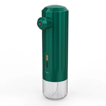 1 комплект Мини-нано-распылитель тумана, Пароварка для лица, Увлажнитель, Инструмент для впрыска кислорода, Инструменты для ухода за кожей, Зеленый