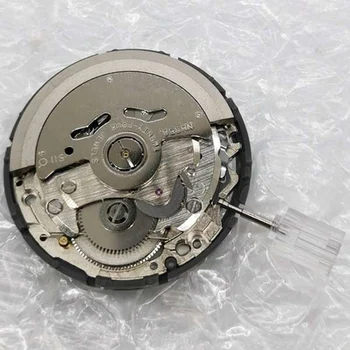 Механизм NH35 с указанием дня и даты Высокоточные автоматические механические часы на запястье со стальным стержнем для часов