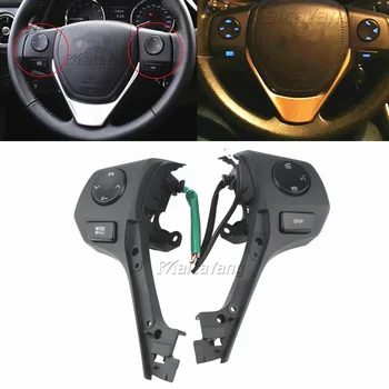 Новые кнопки Bluetooth Телефон Кнопка управления аудиосистемой рулевого колеса 84250-02B50 для TOYOTA Corolla RAV4 2014 2015