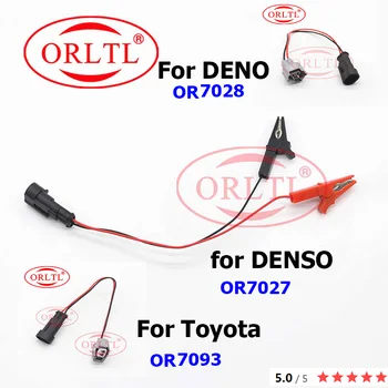 4шт ORLTL для DENSO 0950008290 8290 Toyota Соединительный провод инжектора Заглушки CR-C Тестер инжектора