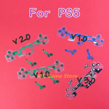 50 комплектов оригинальной токопроводящей пленки LR Cross Key Flex Button Ленточный кабель для Playstation5 PS5 V1 V2 V3 Запасные части Аксессуары