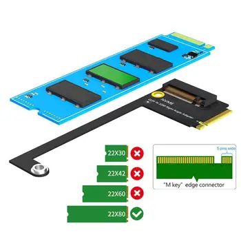 Для Портативной Игровой Консоли Rog Ally SSD Адаптер Карты Памяти Конвертер Плата Передачи 90 ° PCIE 4.0 M2 Transfercard