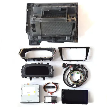 ЖК-Дисплей Для VW MQB Tiguan MK2 MIB3 9,2-дюймовый Экран Дисплея Разблокировка Радио Основной Блок Управления Carplay 3GB 035 866