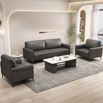 Европейский Роскошный диван для гостиной, Большой кожаный Итальянский диван для гостиной, Угловой диван Relax Divani Soggiorno, Украшения для дома