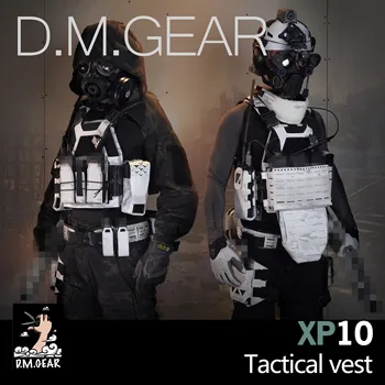 DMGear XP10 Тактический легкий жилет для улицы, быстросъемный, регулируемый дизайн, Персонализация, Снаряжение для военной игры в страйкбол, унисекс